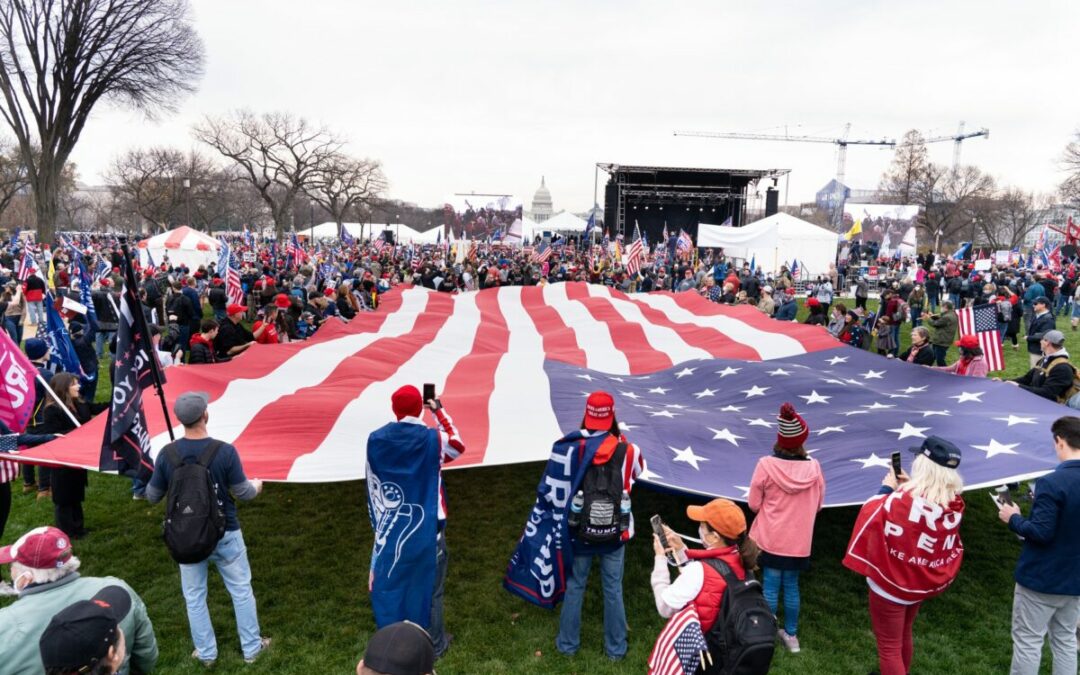 “Tens of Thousands Converged at Capital Hill”