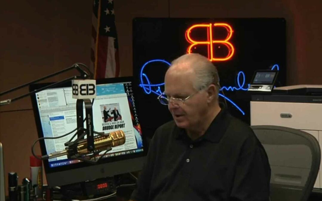Rush Limbaugh Understands The Battle And The Honor Rested Upon Donald Trump