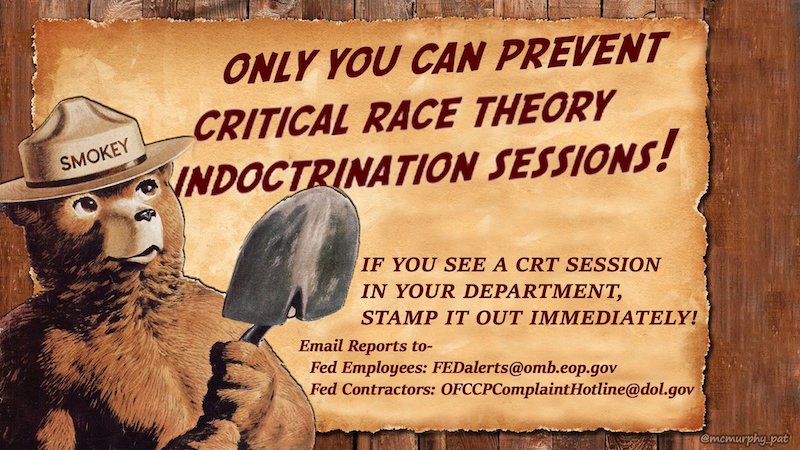 Updated (Plethora of Information Against Critical Race Theory)