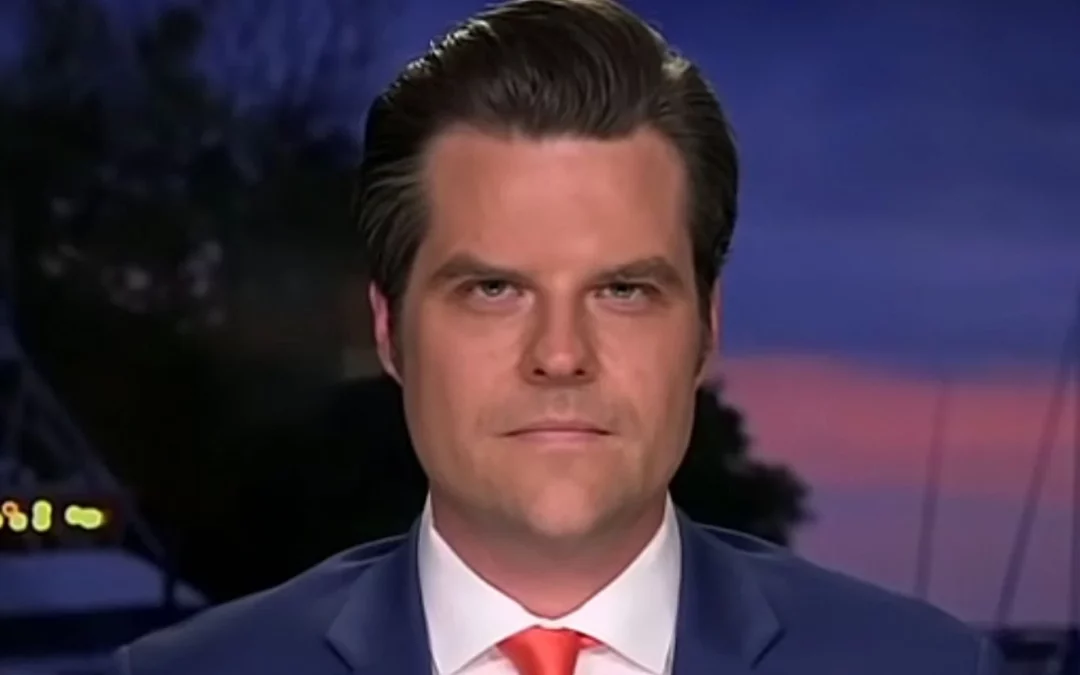 Rep. Matt Gaetz Exonerated, Fla. Developer Charged With Extortion