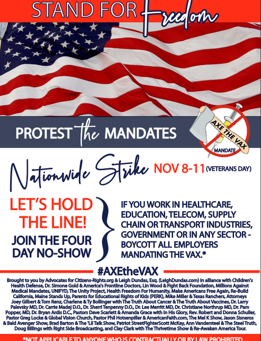 Four Day Nation Wide Walkout
